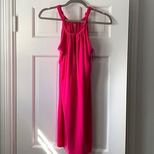 Susana Monaco bright pink dress